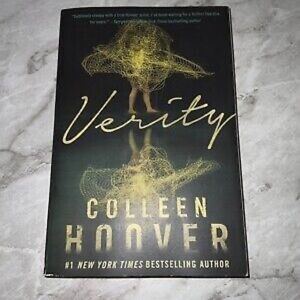 'Verity' Book - Black and Gold Cover